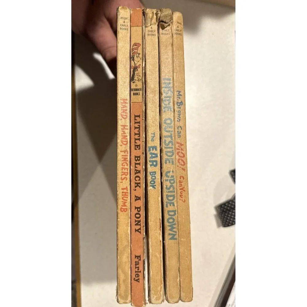 Vintage BRIGHT a EARLY BooKs for BEGINNING Beginners 1960s/70